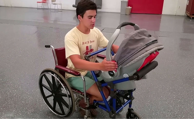 Wheelchair Stroller 3